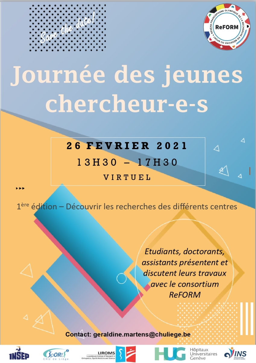 ReFORM PhD days scientific contribution